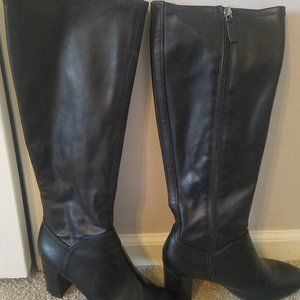 Tall black boots Franco Sarto